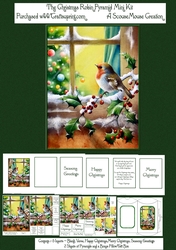 The Christmas Robin Pyramid Mini Kit