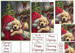 A Fluffy Gift from Santa Pyramid