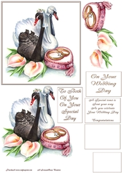 Wedding Swans