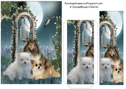 Pocket Bookmark Gorgeous Dogs