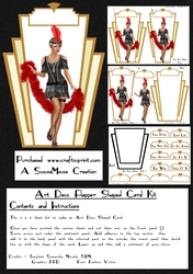 Art Deco Flapper Mini Kit