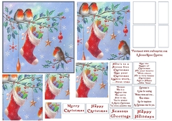 Robins on Holly Pyramid