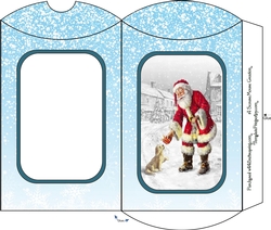Santas Special Delivery Pillow Box