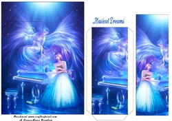 Musical Dreams Pocket Bookmark