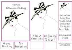Glamorous Birthday 2 Sheet