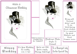 Glamorous Birthday 4 Sheet