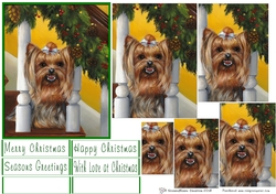 Happy Yorkie Pyramid