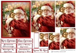Likkle Cutie with Santa Pyramid