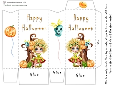 Halloween Pinch Bag Cute Halloween Happy Halloween