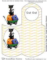 Pumpkin Spell Cat