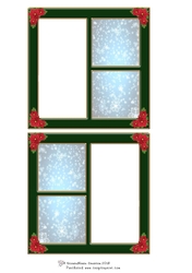 Blank Inserts for Quick Christmas Card