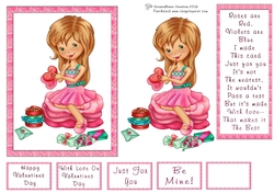 Valentine Cutie Quick Card