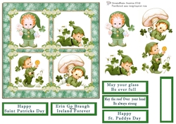 St. Paddy Elves Quick Card
