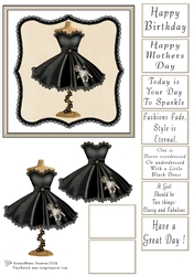 The Little Black Poodle Dress Quick card