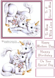 Mothers Day Unicorns 2 Mom