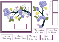 Quick Card Floral Branch