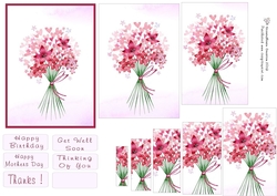 Bunch of flowers Multi sentiment Pyramid