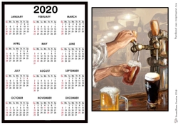 2020 Calendar - Landscape Mines a Pint!