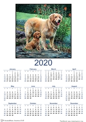 2020 calendar portrait Mini Me