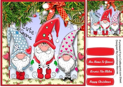 Cute Christmas Gnome 4