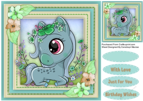 Gorgeous Fantasy Pony 2