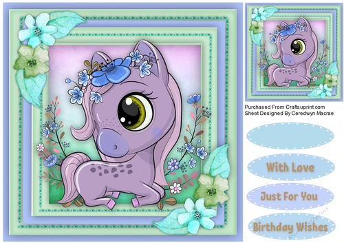 Gorgeous Fantasy Pony 4