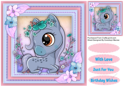 Gorgeous Fantasy Pony 5