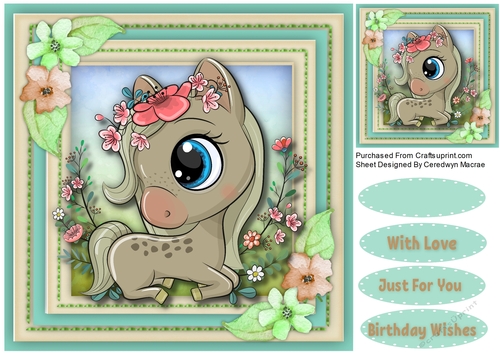 Gorgeous Fantasy Pony 6