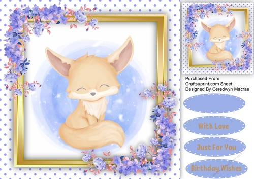 Beautiful Baby Fennec Fox 