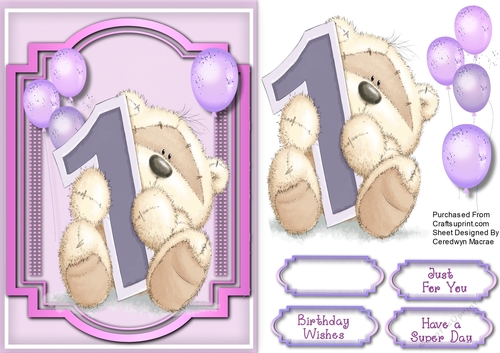 1, Today Happy Birthday