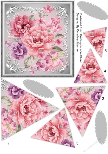 Stunning Pink Roses   , Pyramid 