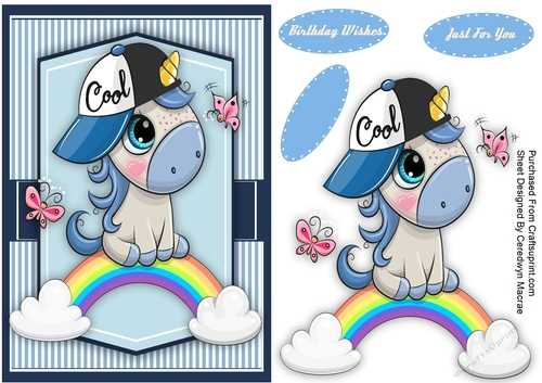 A5, Beautiful Rainbow Pony