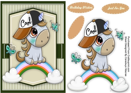 A5, Beautiful Rainbow Pony 2