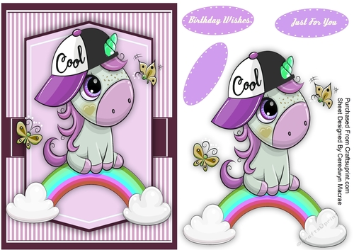 A5, Beautiful Rainbow Pony 4