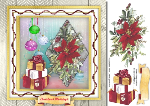 Beautiful  Poinsettias and Gifts 