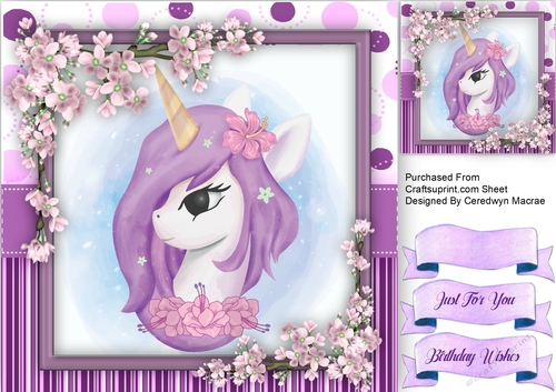 BeautifulUnicorn with Blossom 