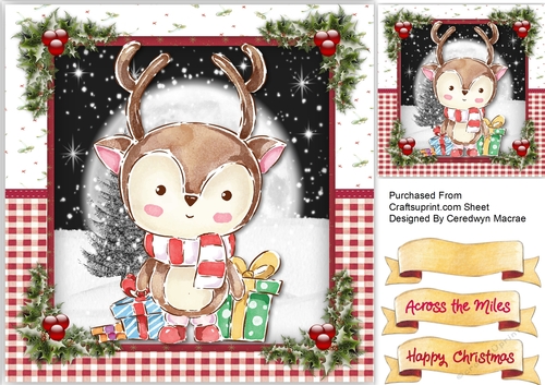 Reindeers Christmas Presents 