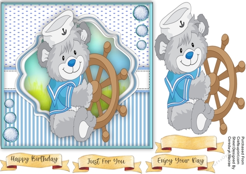 Little Sailor Blue Bear 2