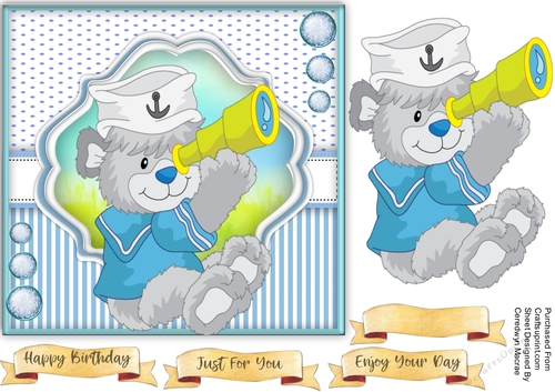 Little Sailor Blue Bear 3