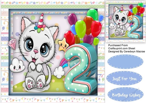 Happy 2nd Birthday , Boy