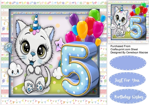 Happy 5th Birthday , Boy