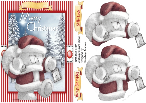 A5, Teds Christmas Delivering 