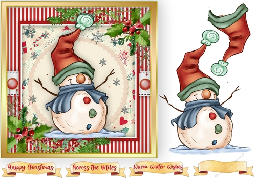 Happy Snowman 
