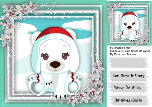 Pola Bears  Christmas  Hat 
