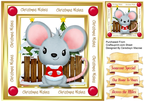 Have a  Mousey Christmas 