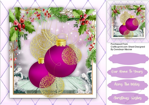 Beautiful  Christmas Baubles 