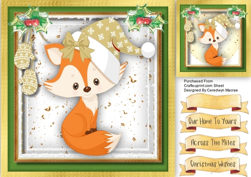 Fox in a Golden Hat