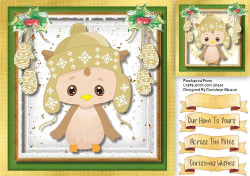 Golden Christmas Critter 