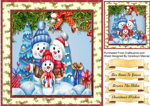 The  Snowman Family