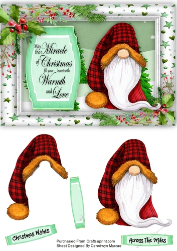 Lumberjack Gnome with Verse 3